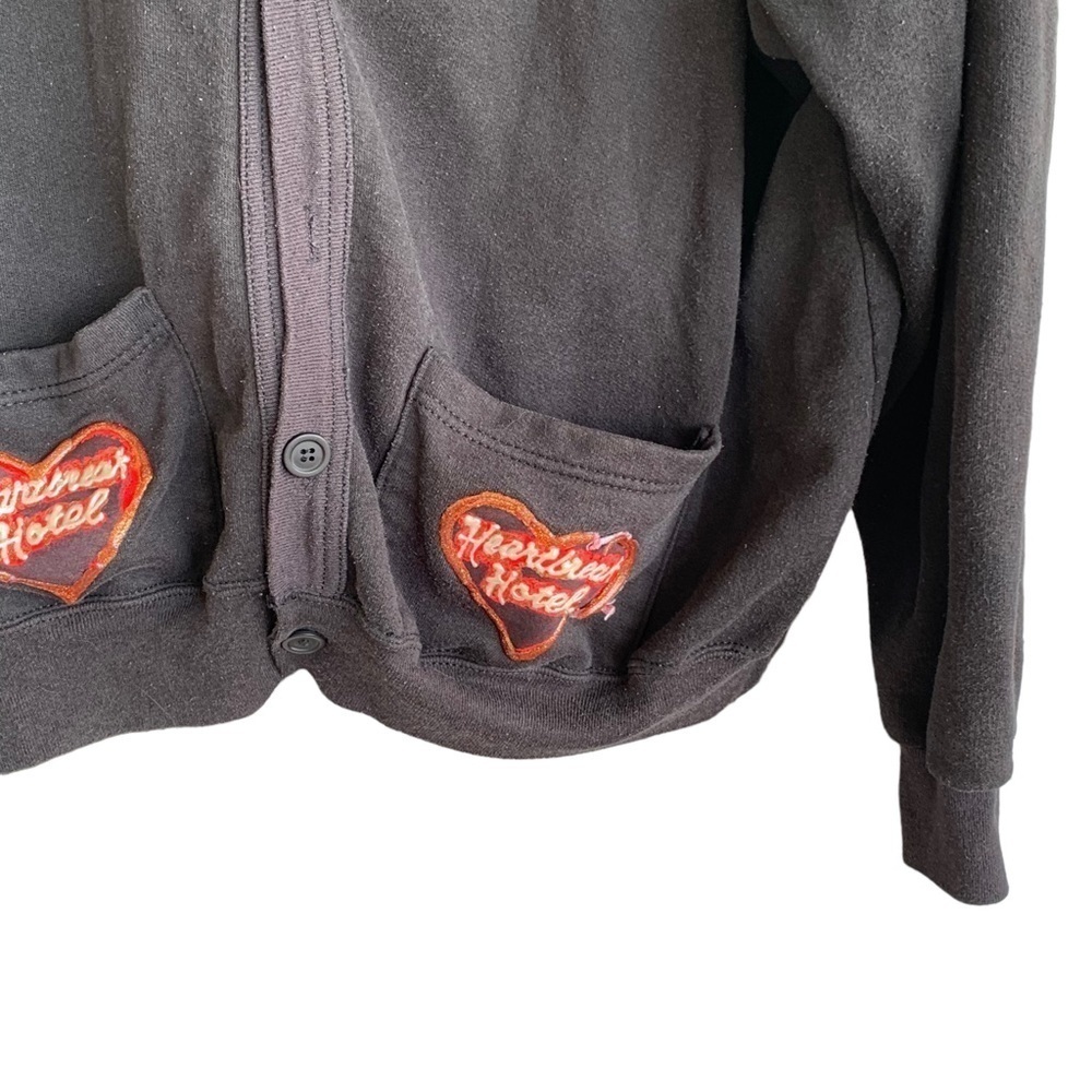 Vintage Elvis Presley Jailhouse Rock Puff Paint Cardigan Sweater Quitman USA - Picture 6 of 8